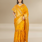 Mustard Dola Silk Printed Saree - Bawri-1004