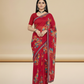 Red Weigthless Printed Saree - GIGRI-06-6001