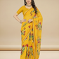 Mustard Weigthless Printed Saree - GIGRI-06-6003