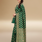 Viyona Green Silk Jacquard Fancy Saree-PL-104
