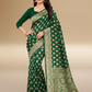 Viyona Green Silk Jacquard Fancy Saree-PL-104