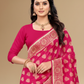 Viyona Pink Silk Jacquard Fancy Saree-PL-107