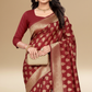 Viyona Maroon Silk Jacquard Fancy Saree-PL-109