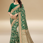 Viyona Green Silk Jacquard Fancy Saree-PL-110
