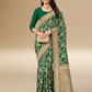 Viyona Green Silk Jacquard Fancy Saree-PL-110