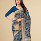 Viyona Blue Silk Jacquard Fancy Saree-PL-113