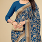 Viyona Blue Silk Jacquard Fancy Saree-PL-113