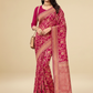 Viyona Pink Silk Jacquard Fancy Saree-PL-114