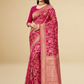 Viyona Pink Silk Jacquard Fancy Saree-PL-114
