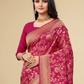 Viyona Pink Silk Jacquard Fancy Saree-PL-114