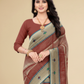 Viyona Rust Silk Jacquard Fancy Saree-PL-117