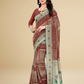 Viyona Rust Silk Jacquard Fancy Saree-PL-117