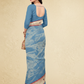 Viyona Sky Blue Silk Jacquard Fancy Saree-PL-119