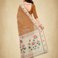 Viyona Brown Silk Jacquard Fancy Saree-PL-121