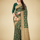 Viyona Green Silk Jacquard Fancy Saree-PL-124