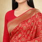Viyona Red Silk Jacquard Fancy Saree-PL-128