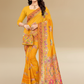 Viyona Yellow Silk Jacquard Fancy Saree-PL-132