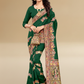 Viyona Green Silk Jacquard Fancy Saree-PL-133