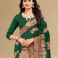 Viyona Green Silk Jacquard Fancy Saree-PL-133