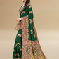 Viyona Green Silk Jacquard Fancy Saree-PL-133