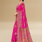 Viyona Pink Silk Jacquard Fancy Saree-PL-135