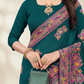 Viyona Sea Green Silk Jacquard Fancy Saree-PL-137