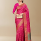Viyona Pink Silk Jacquard Fancy Saree-PL-161
