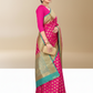 Viyona Pink Silk Jacquard Fancy Saree-PL-161