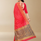 Viyona Red Silk Jacquard Fancy Saree-PL-163