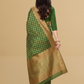 Viyona Green Silk Jacquard Fancy Saree-PL-168
