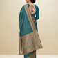 Viyona Sea Green Silk Jacquard Fancy Saree-PL-172