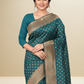 Viyona Sea Green Silk Jacquard Fancy Saree-PL-172