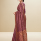 Viyona Wine Silk Jacquard Fancy Saree-PL-173