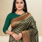 Viyona Green Silk Jacquard Fancy Saree-PL-176