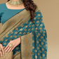 Viyona Blue Silk,Jacquard saree - PL-178