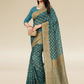 Viyona Blue Silk,Jacquard saree - PL-178