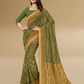 Viyona Green Silk,Jacquard saree - PL-179