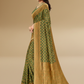 Viyona Green Silk,Jacquard saree - PL-179