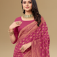 Viyona Pink Silk,Jacquard saree - PL-181