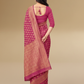 Viyona Pink Silk,Jacquard saree - PL-181