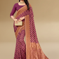 Viyona Purple Silk,Jacquard saree - PL-182