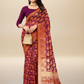 Viyona Magenta Silk,Jacquard saree - PL-184