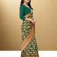 Viyona Green Silk,Jacquard saree - PL-187