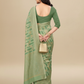 Viyona Sea Green Silk,Jacquard saree - PL-191