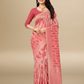 Viyona Pink Silk,Jacquard saree - PL-192