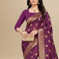 Viyona Magenta Silk,Jacquard saree - PL-194