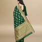Viyona Green Silk,Jacquard saree - PL-195