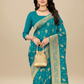 Viyona Blue Silk,Jacquard saree - PL-196