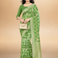 Viyona Green Silk,Jacquard saree - PL-200