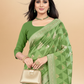 Viyona Green Silk,Jacquard saree - PL-200